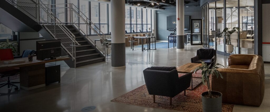 Fast Radius lobby in Chicago