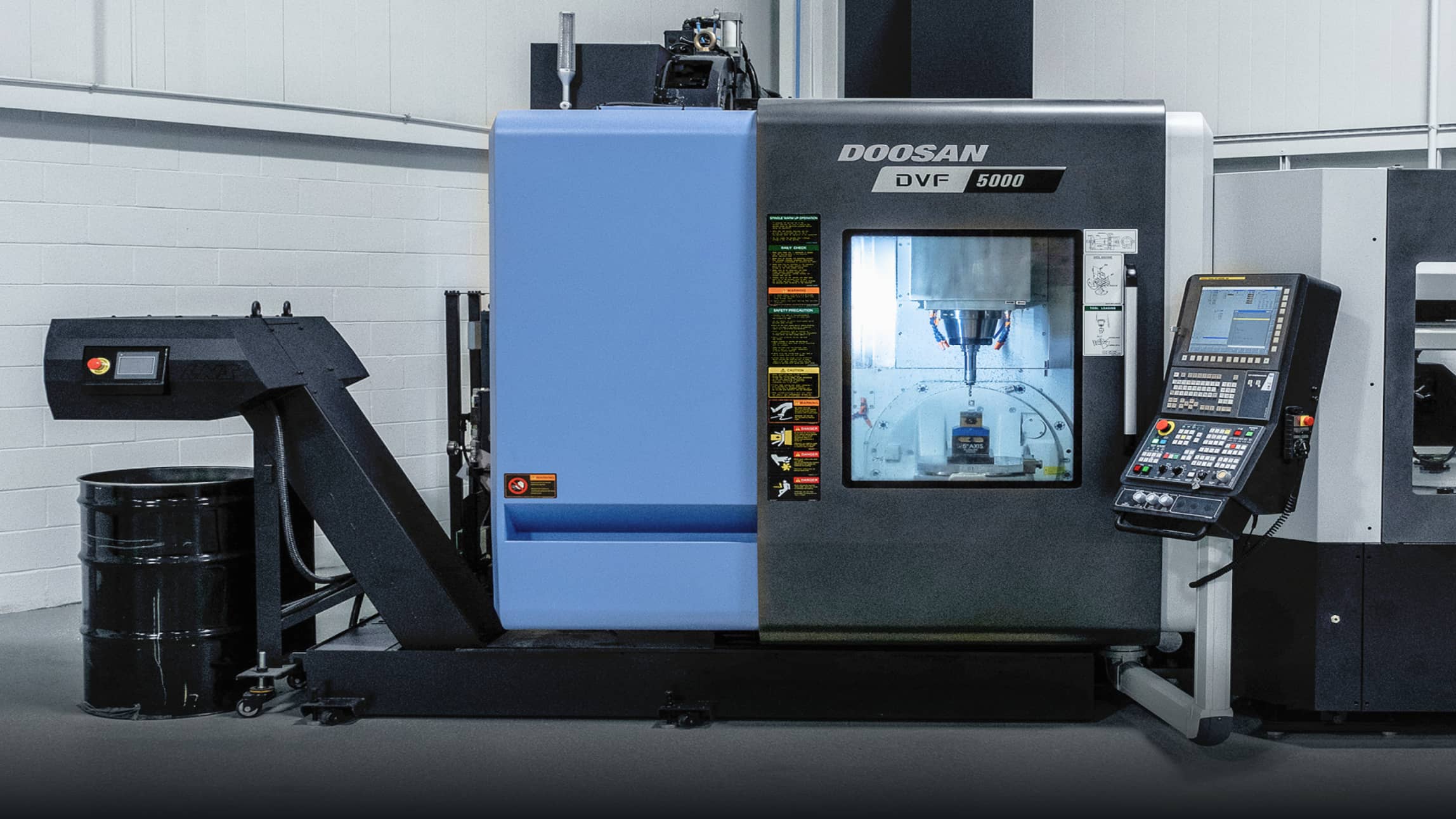 Doosan dvf 5000 machine