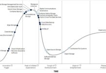 Gartner storage hype cycle has selective memory