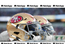 NetApp touches down with the San Francisco 49ers