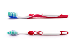 plastic toothbrushes